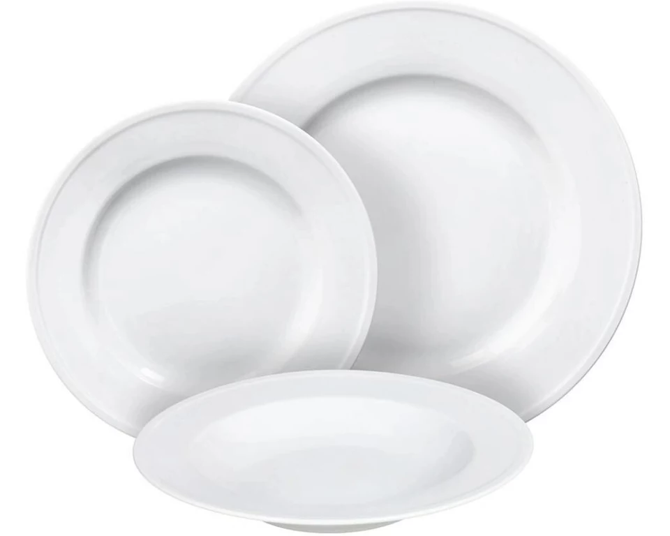 Tognana Speise-Service Milano 18-teilig, Weiss