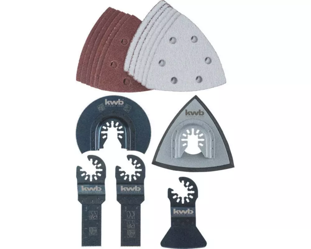 kwb Zubehörset Universal, 17 Teile