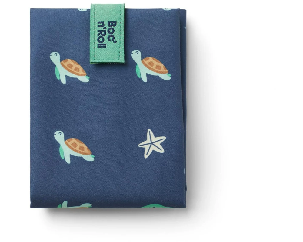 Roll'eat Lunchbeutel Boc'n'Roll Animals Turtle Mehrfarbig