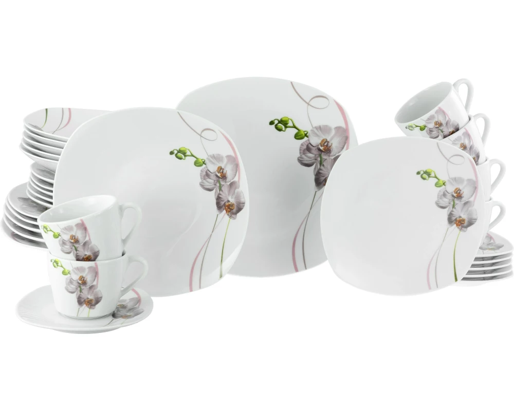 creaTable Teller-Set Weiss