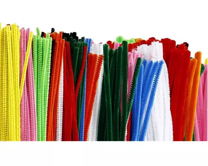 Creativ Company Chenilledraht 4, 6, 9 mm, diverse Farben, 700 Stück