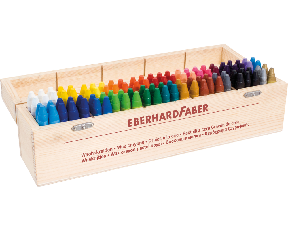 EBERHARD FABER Wachsmalkreide Colori 524020 100 Farben ass.