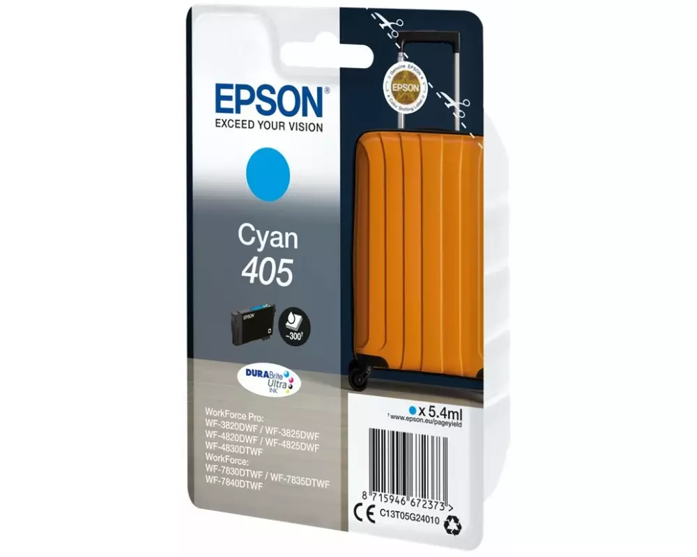 Epson Tinte Nr. 405 / C13T05G24010 Cyan