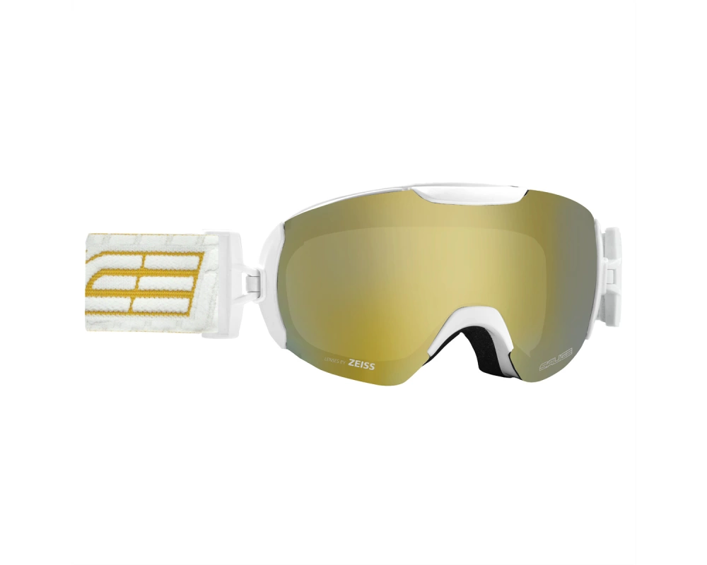 Salice Occhiali Skibrille 604DARWF, White-Gold / Darw Gold