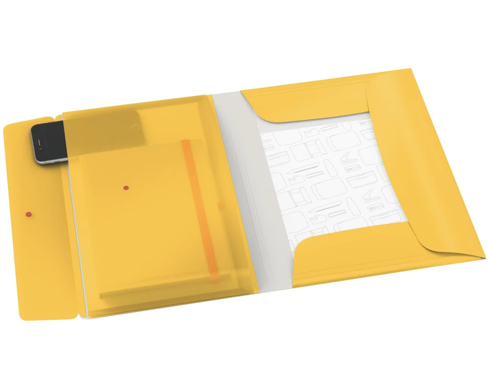 Leitz Gummibandmappe Cosy Gelb