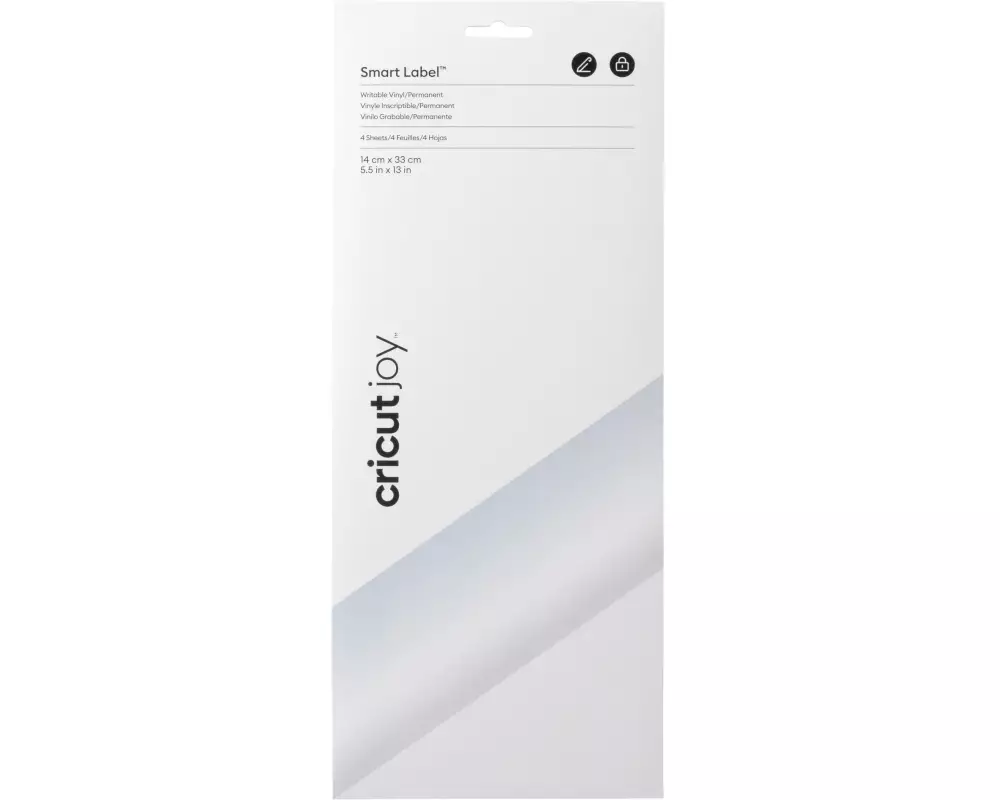 Cricut Vinylfolie Joy beschreibbar Transparent