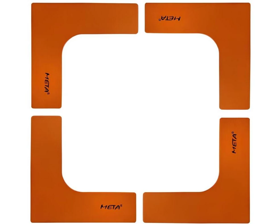 Meta-tu-Victoria Markierhütchen Flach Orange