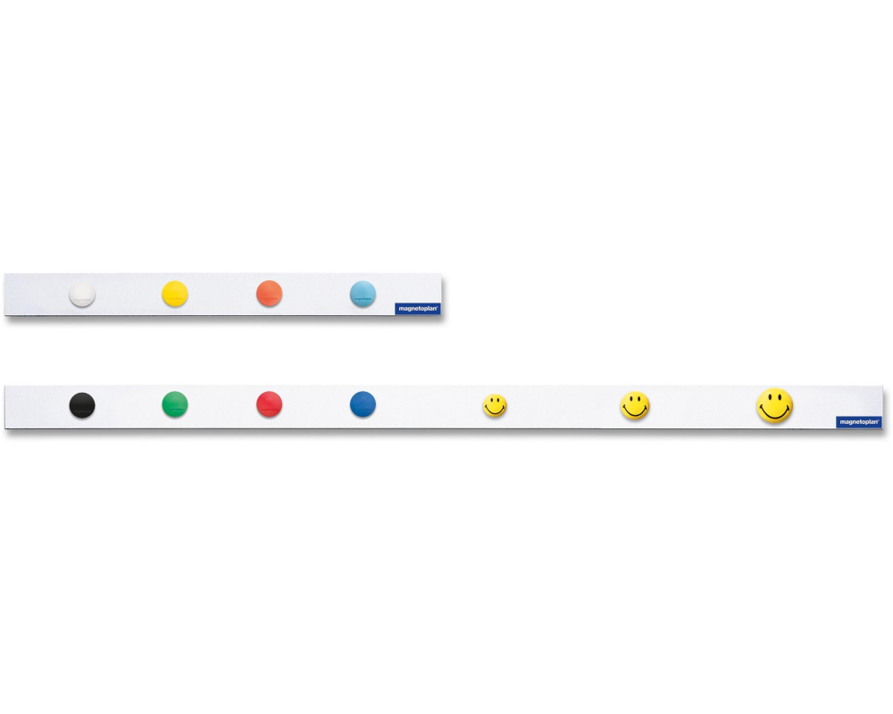 MAGNETOPLAN Magnetowandleisten 1000mm 16151 weiss 10 Stk.