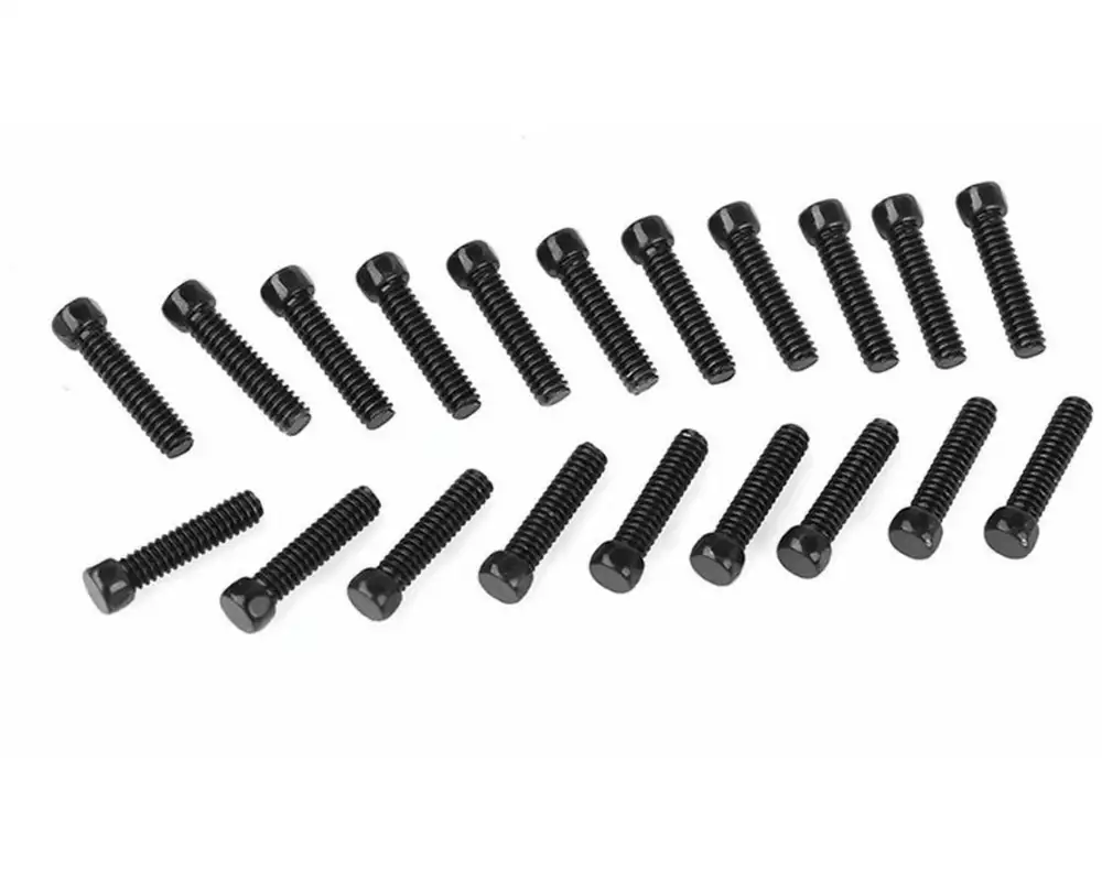 RC4WD Scale Hex Head Bolts M2 x 8 mm Schwarz