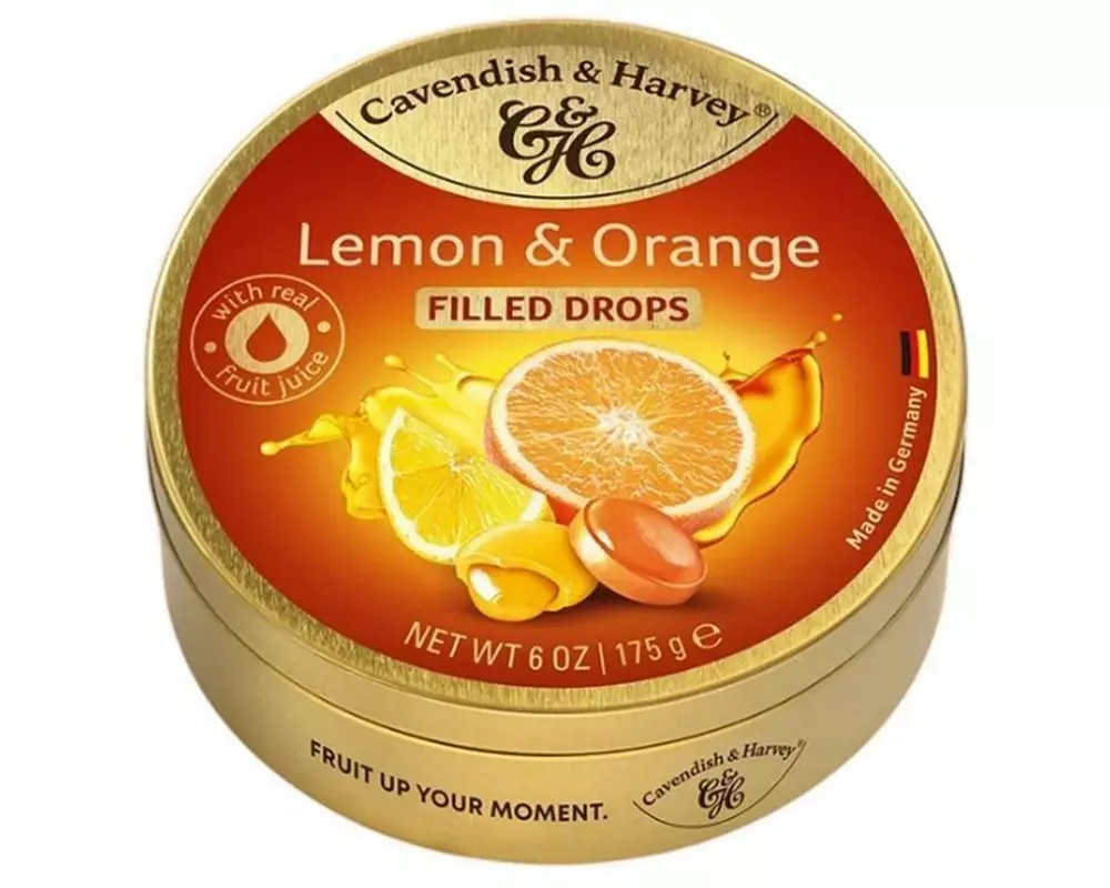 Cavendish & Harvey Lemon & Orange Filled Drops 175 g