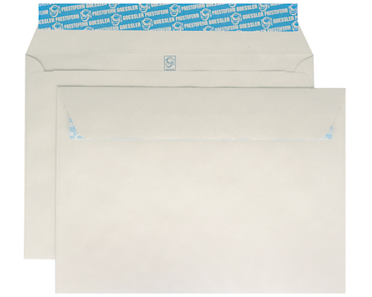 GOESSLER Couvert Renova o/Fenster B5 1148 100g, grau 500 Stück