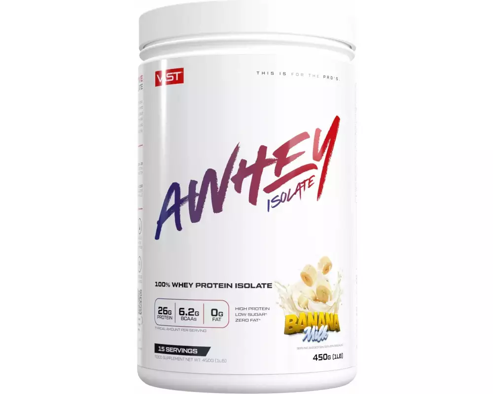 VAST Pulver AWhey Isolate Dose: 450g, Banana Milk