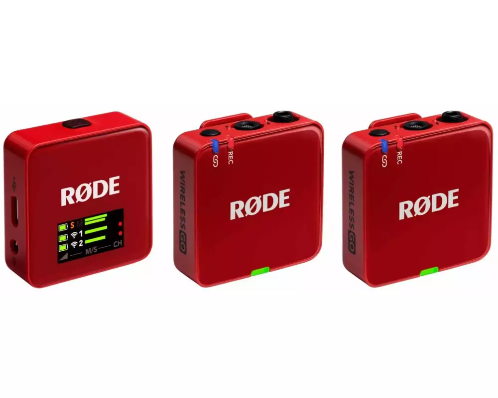 Rode Wireless GO Gen 3 Rot