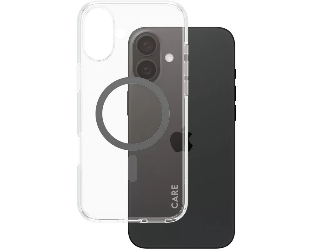 CARE Back Cover Flagship iPhone 16 Plus Schwarz