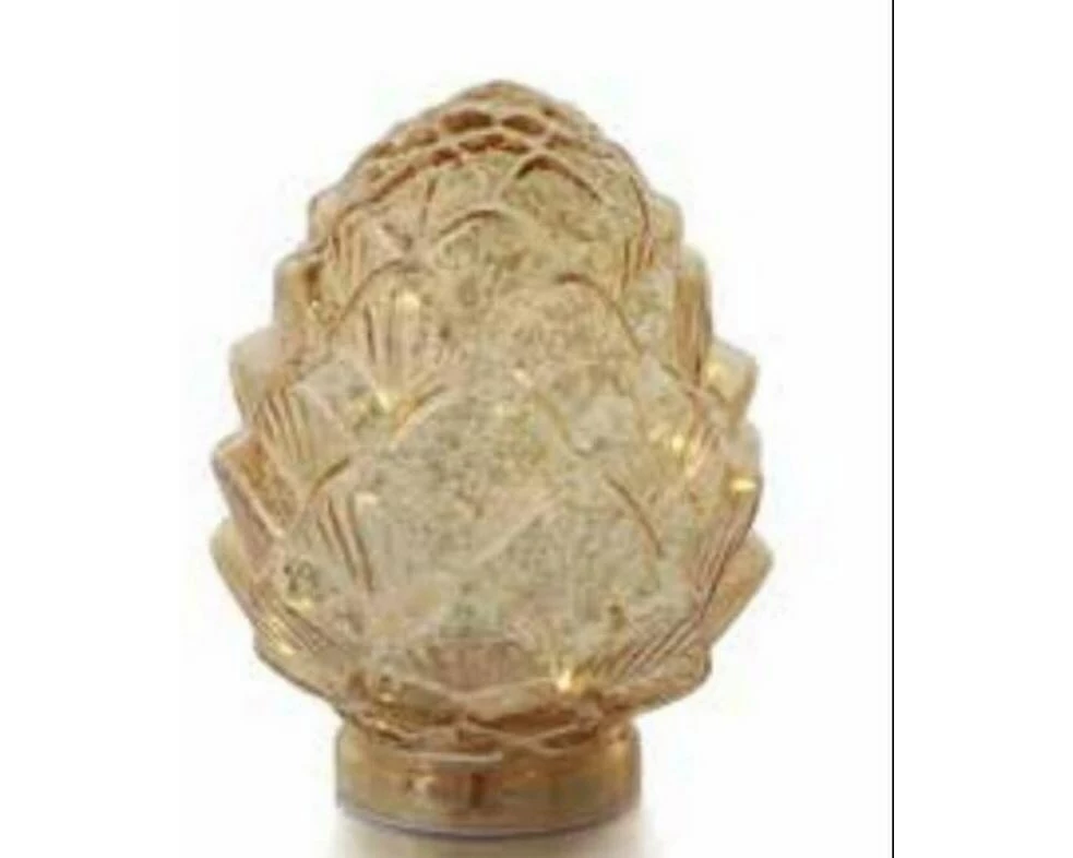 balthasar LED Dekozapfen PINE Gold