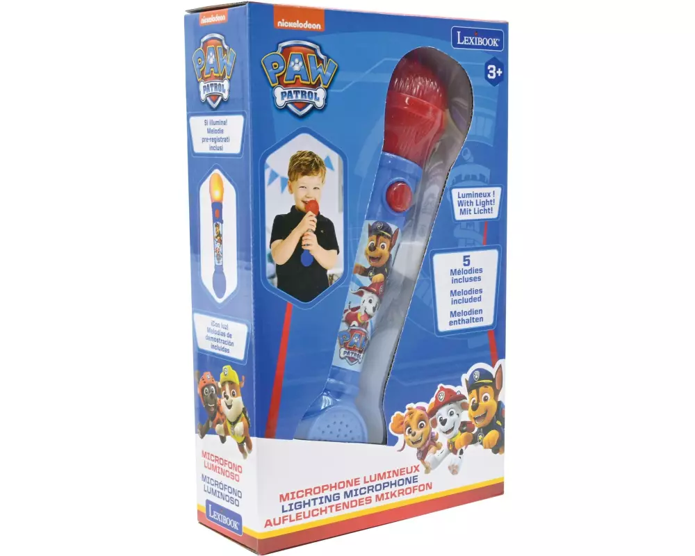 Lexibook Musikinstrument Paw Patrol Lighting Microphone