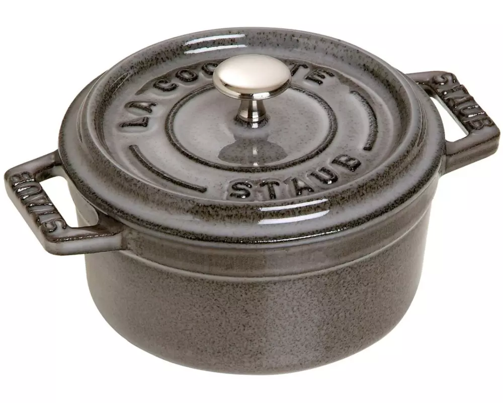Staub Bräter Cocotte 24 cm, Graphit, 3.8 l