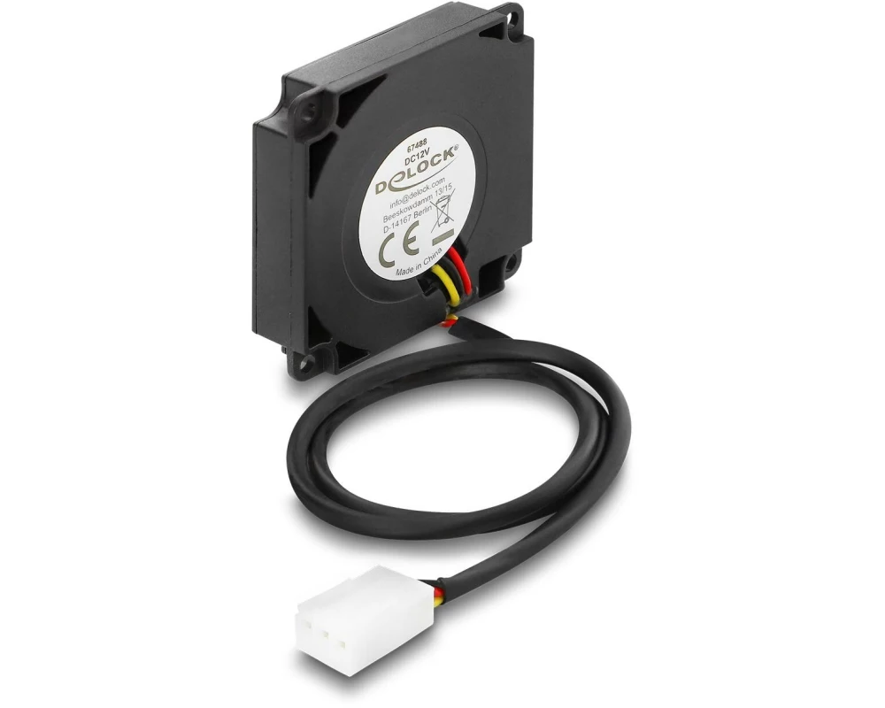 Delock Radiallüfter 40 x 40 x 10 mm 12 V DC