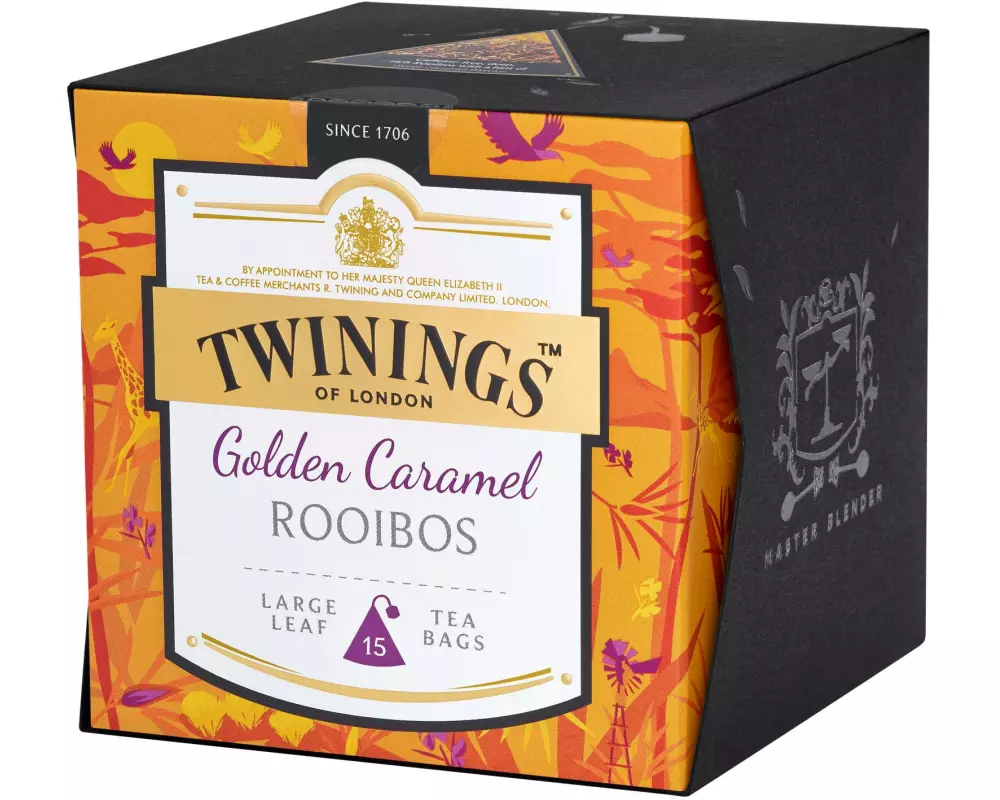 Twinings Teebeutel Golden Caramel Rooibos 15 Stück