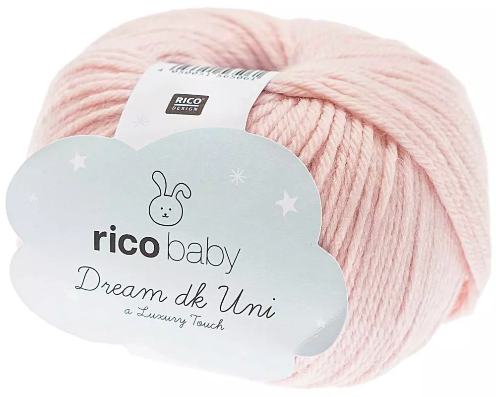 Rico Design Wolle Baby Dream Uni dk 50 g Hellrosa