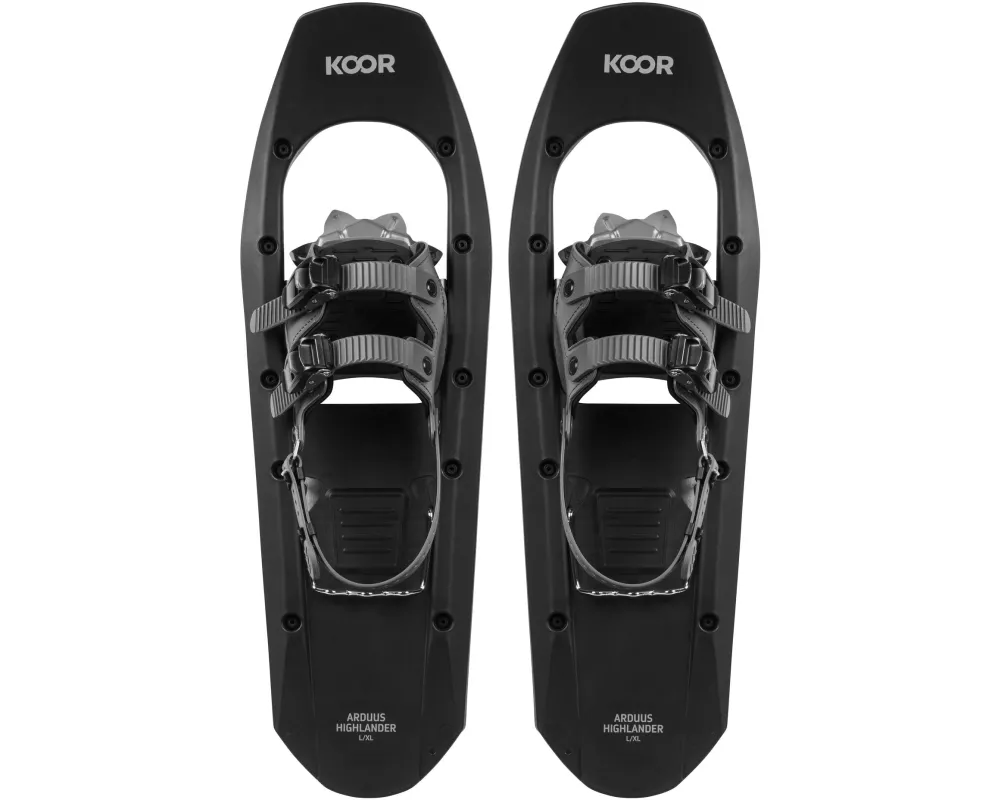 KOOR Schneeschuh Arduus Highlander L/XL Schwarz