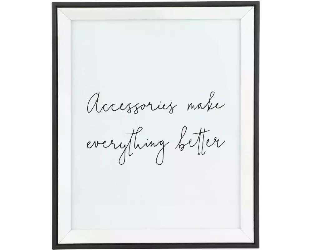 EGLO Bilderrahmen Renabie Basic Schwarz, 20 x 25 cm