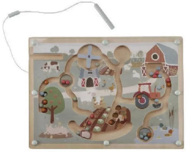 Little Dutch Magnetlabyrinth Little Farm FSC