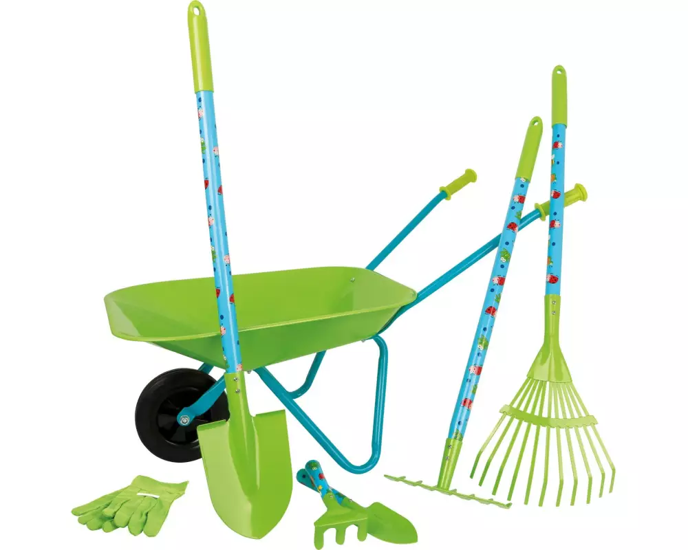 small foot Grosses Gartenset mit Schubkarre