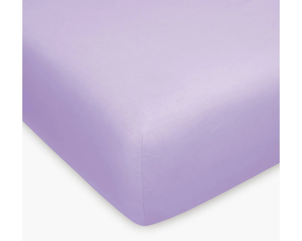 Home Fashion Fixleintuch Jersey flieder, 90-100 x 200 cm Baumwolle