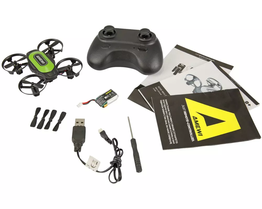 Amewi XD95 Mini-Drohne RTF RTF Kunststoff 2.4 GHz LED