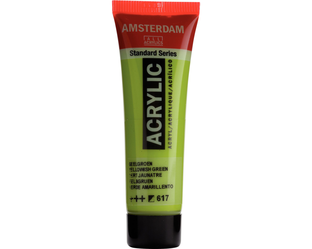 AMSTERDAM Acrylfarbe 20ml 17046170 Gelbgrün 617