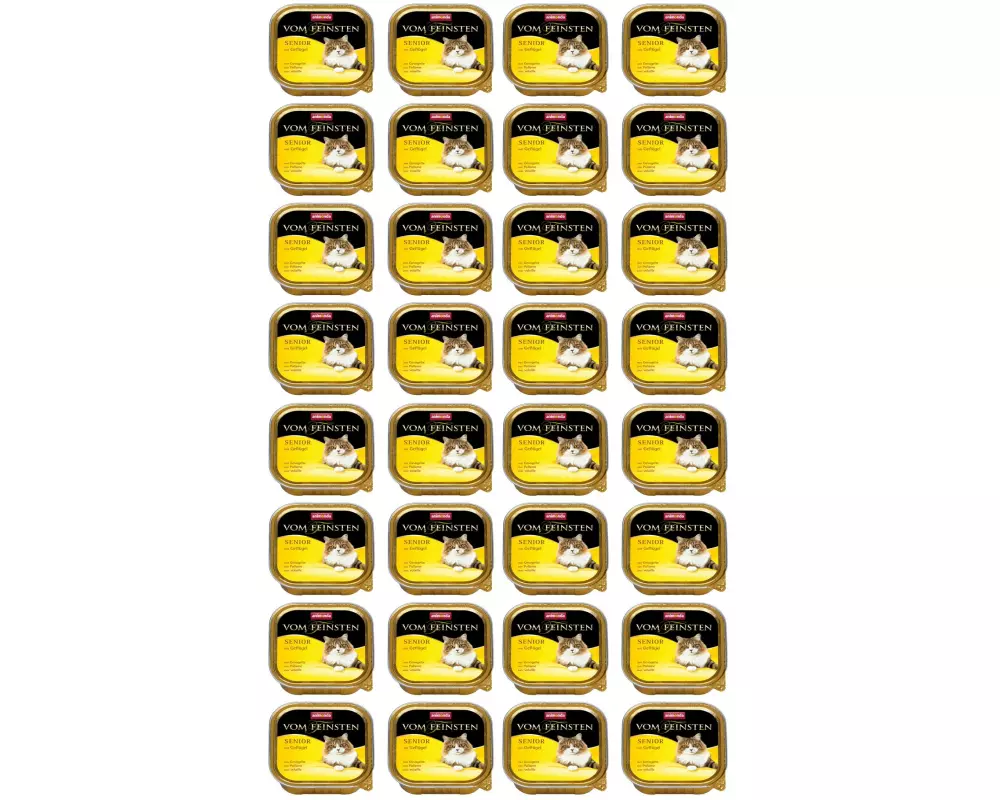 animonda Nassfutter Vom Feinsten Senior Geflügel, 32 x 100 g