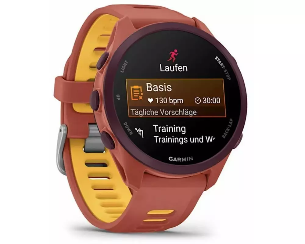GARMIN GPS-Sportuhr Forerunner 170 Music Orange