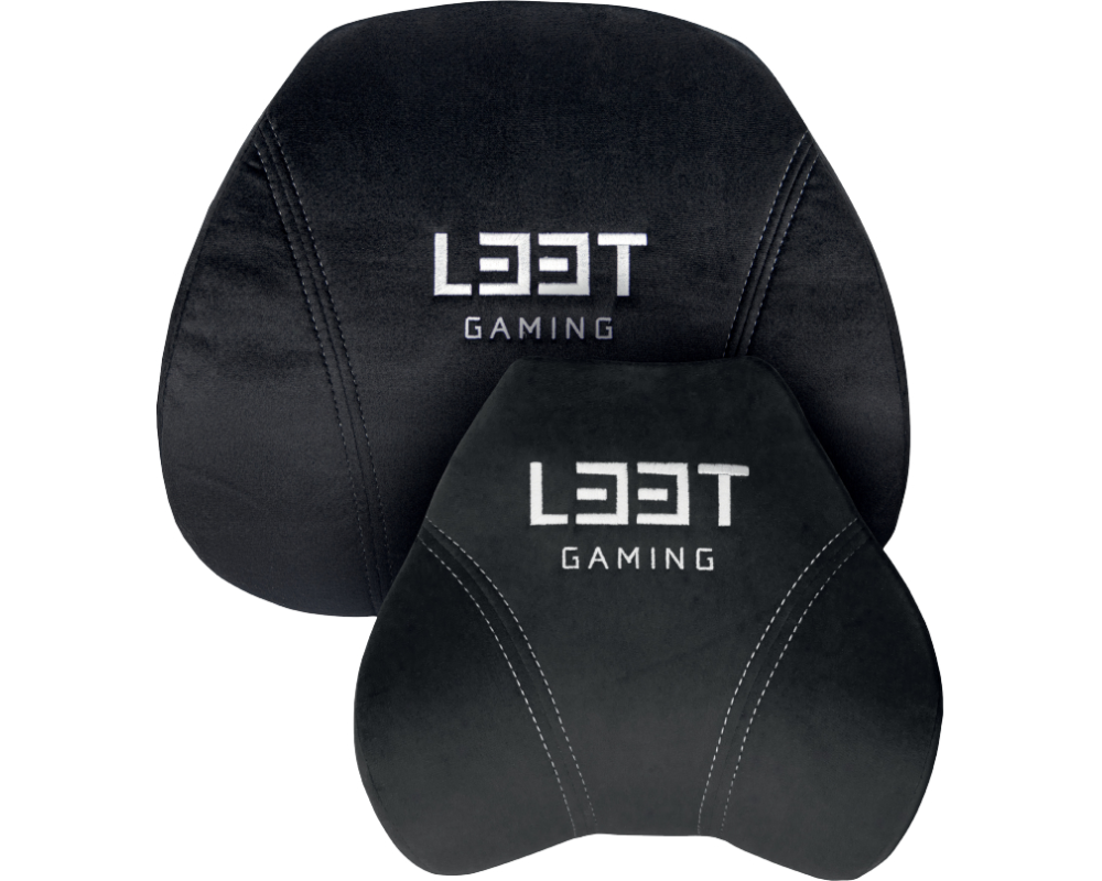 L33T Gaming Chair Cushion Set 160382 Memory Foam Velvet
