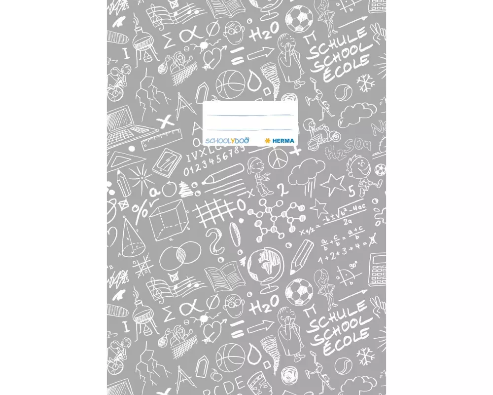 HERMA Einbandfolie A4 Grau