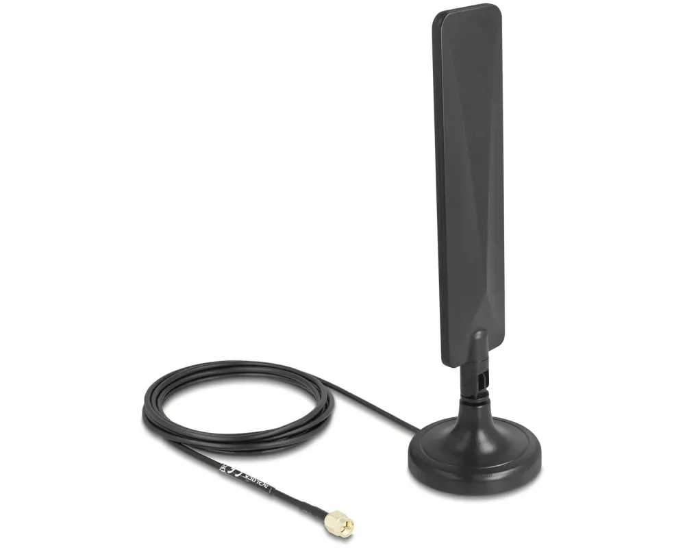 Delock 5G/LTE-Antenne SMA Stecker 3 dBi SMA 3 dBi Rundstrahl
