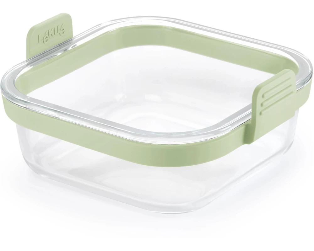 Lékué Backeinsatz Glasbehälter für Air Fryer Quadratisch