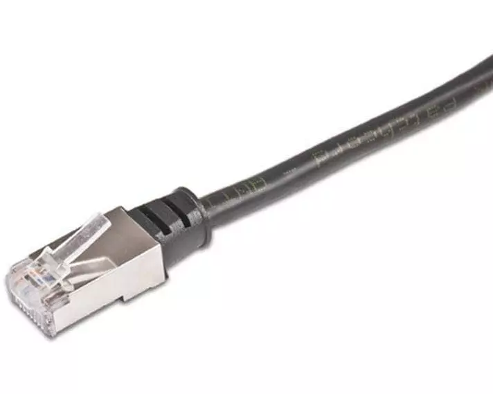 Wirewin Patchkabel Cat 5e, F/UTP, 3 m, Schwarz