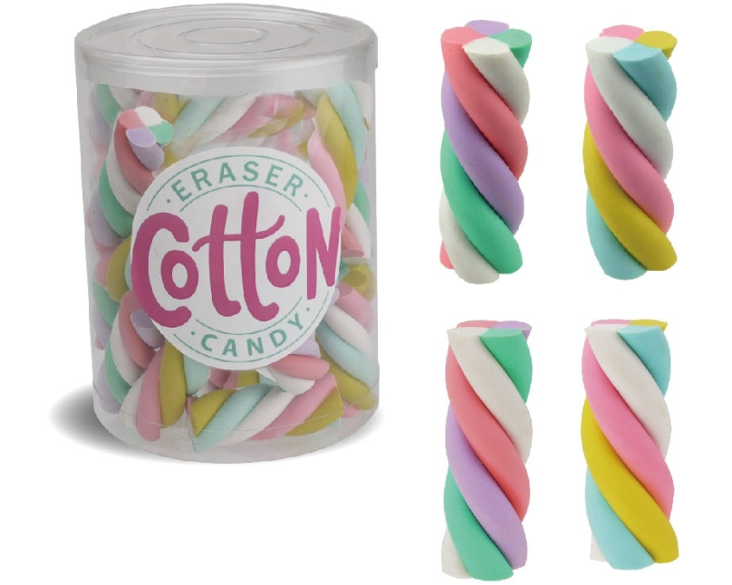 ROOST Radierer 4553 Baumwolle, assortiert