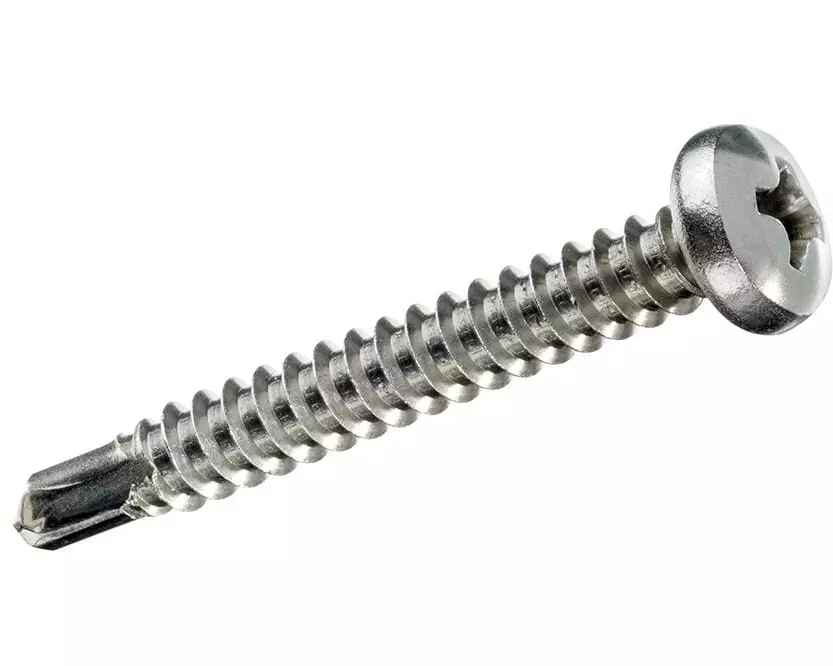 FTM Selbstbohrschrauben Linsenkopf 3.9 x 16 mm Stahl, 12 Stück