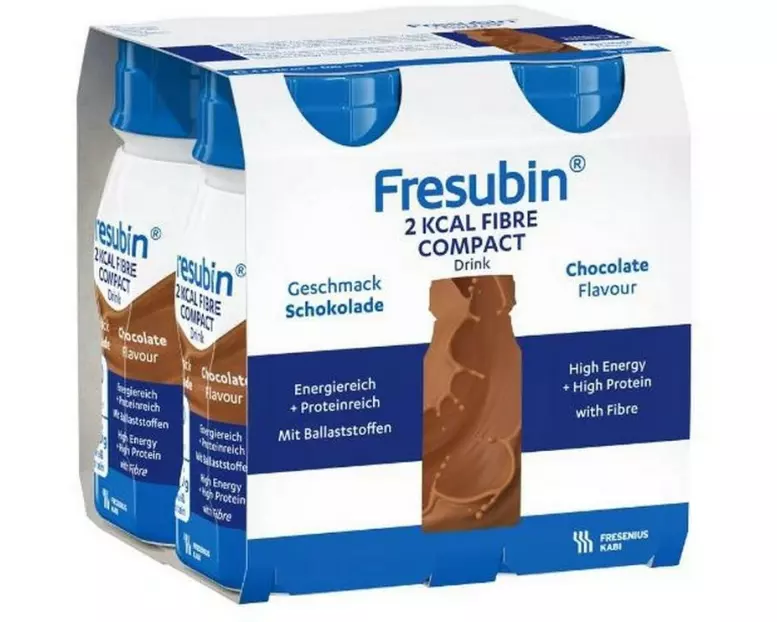 Fresubin 2 kcal Compact Fibre Drink Schoko 4 x 125 ml
