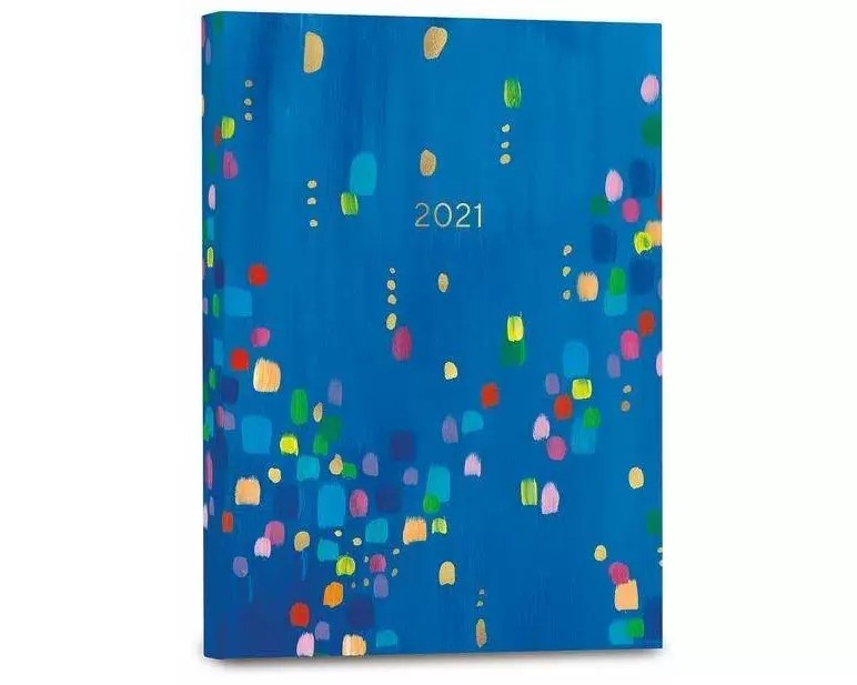 Fresh Colorful Stardust 2021 Weekly Plan