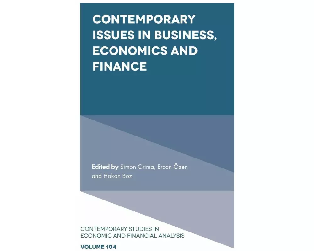 Contemporary Issues in Business, Economics and Finance