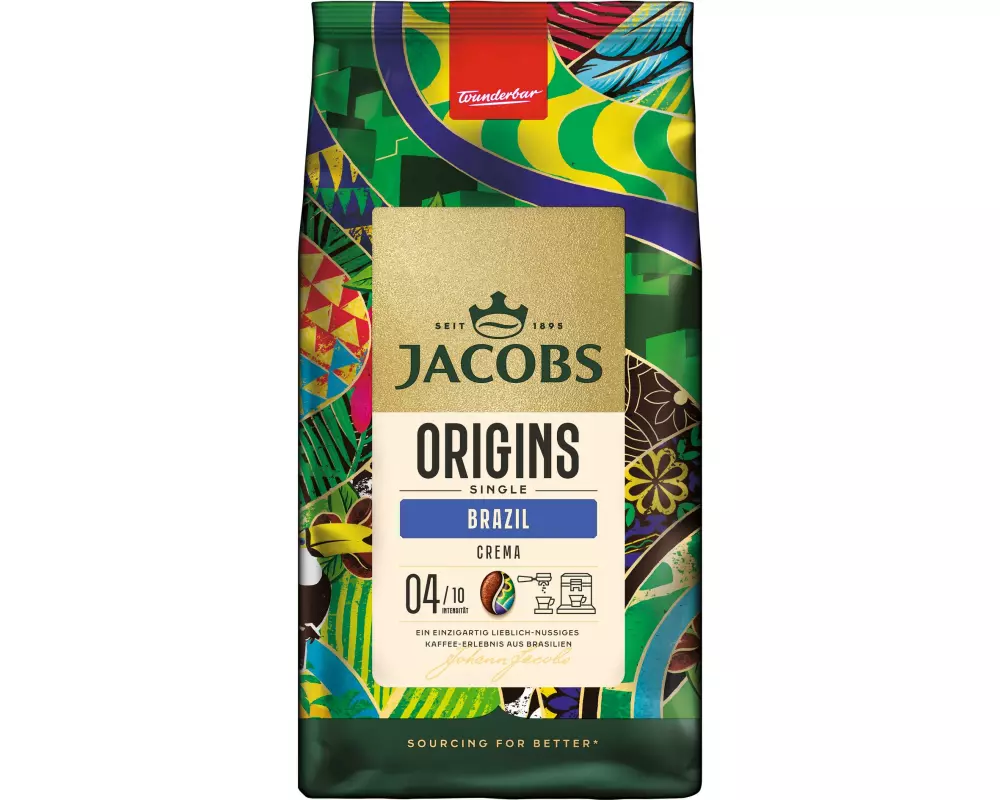 Jacobs Kaffeebohnen South America Brazil 1 kg