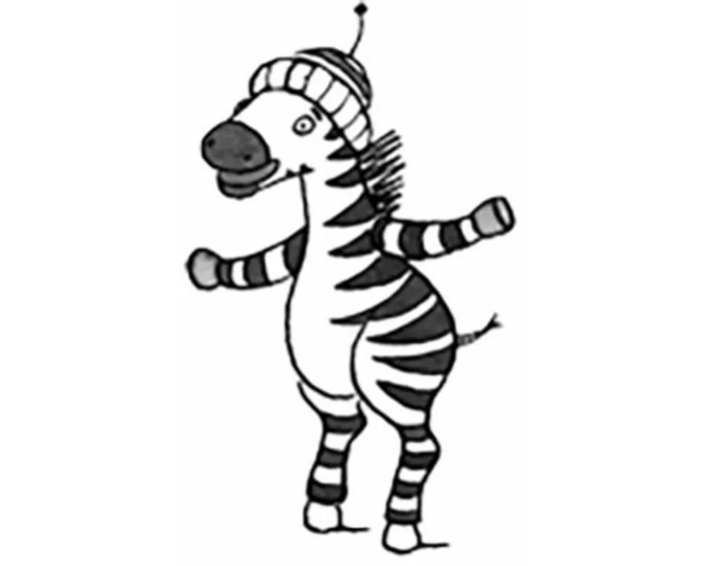 Stempel Zebra