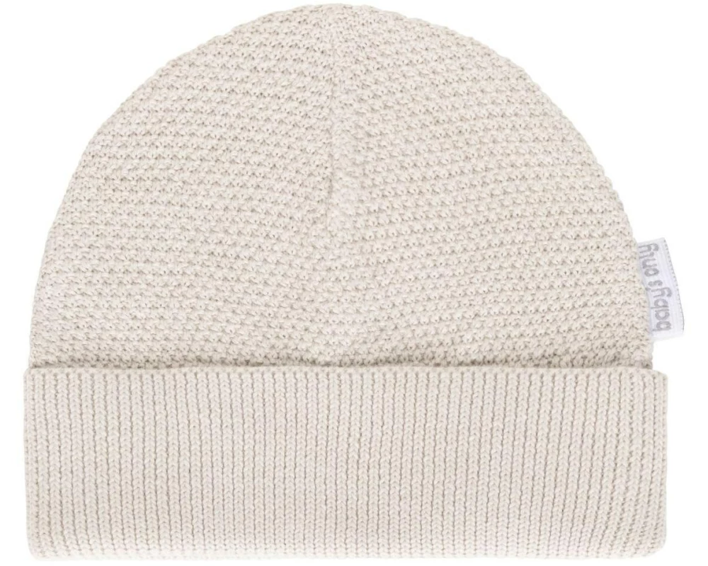baby's only Mütze Willow Warm Linen, 0 - 3 Monate