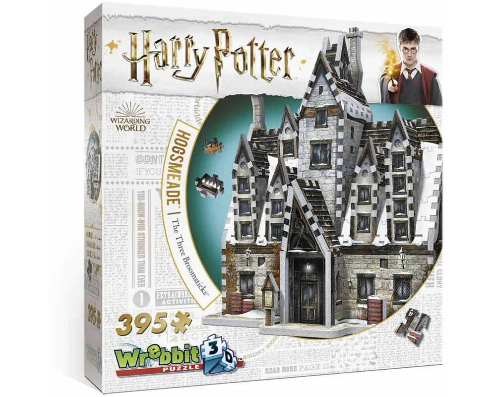 Hogsmeade Gasthaus Die drei Besen Harry Potter. 3D-PUZZLE (395 Teile)