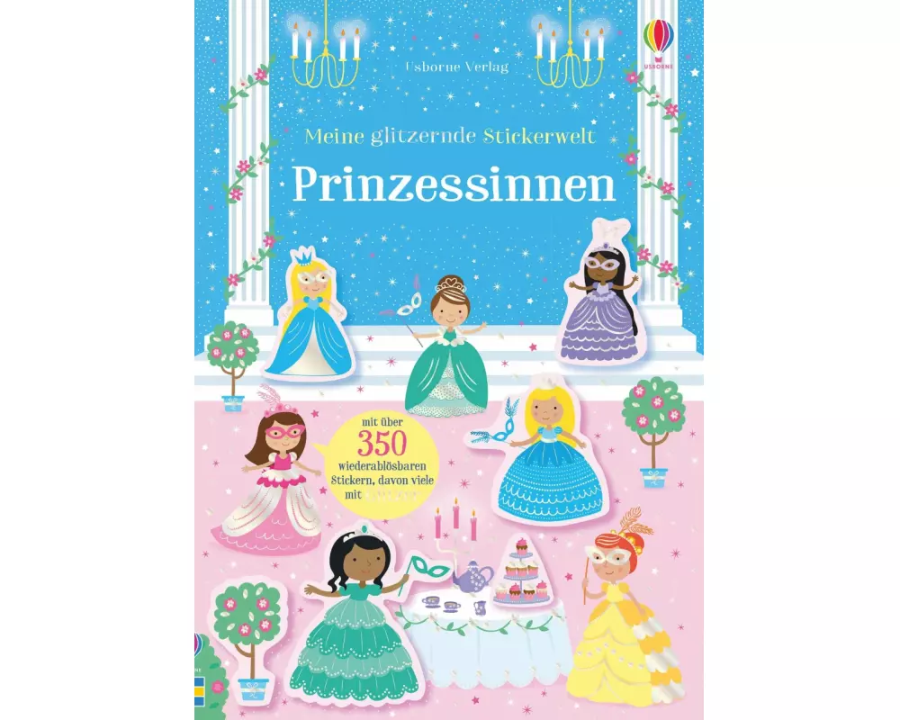 Meine glitzernde Stickerwelt: Prinzessinnen
