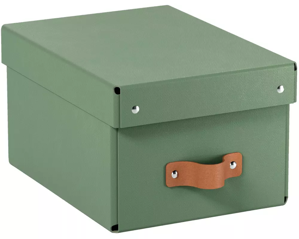 Leitz Arrchivbox Puro klein, mit Klappdeckel 2 Stück, Hellgrün