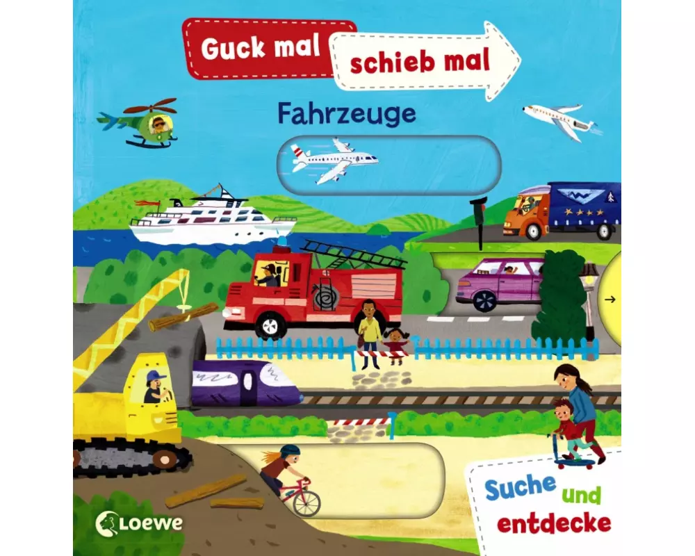 Guck mal, schieb mal! Suche und entdecke - Fahrzeuge